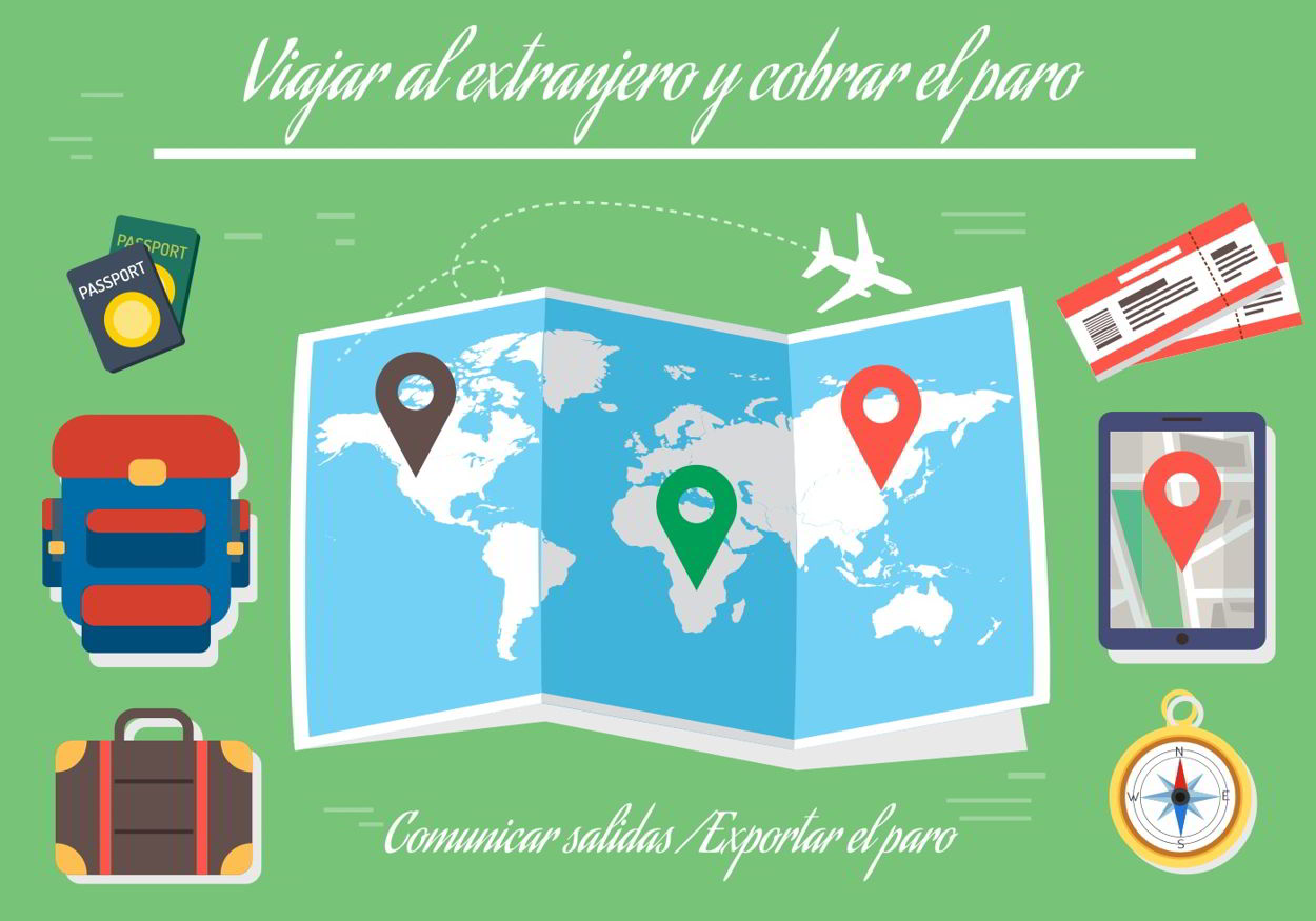 cobrar paro viajar extranjero